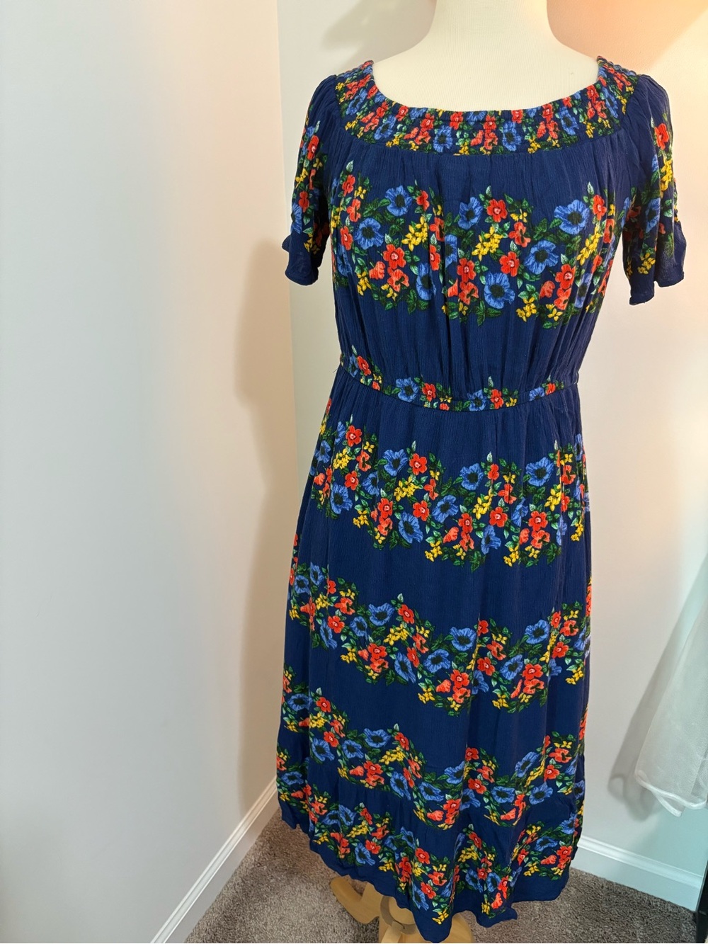 Old Navy Floral Midi Dress